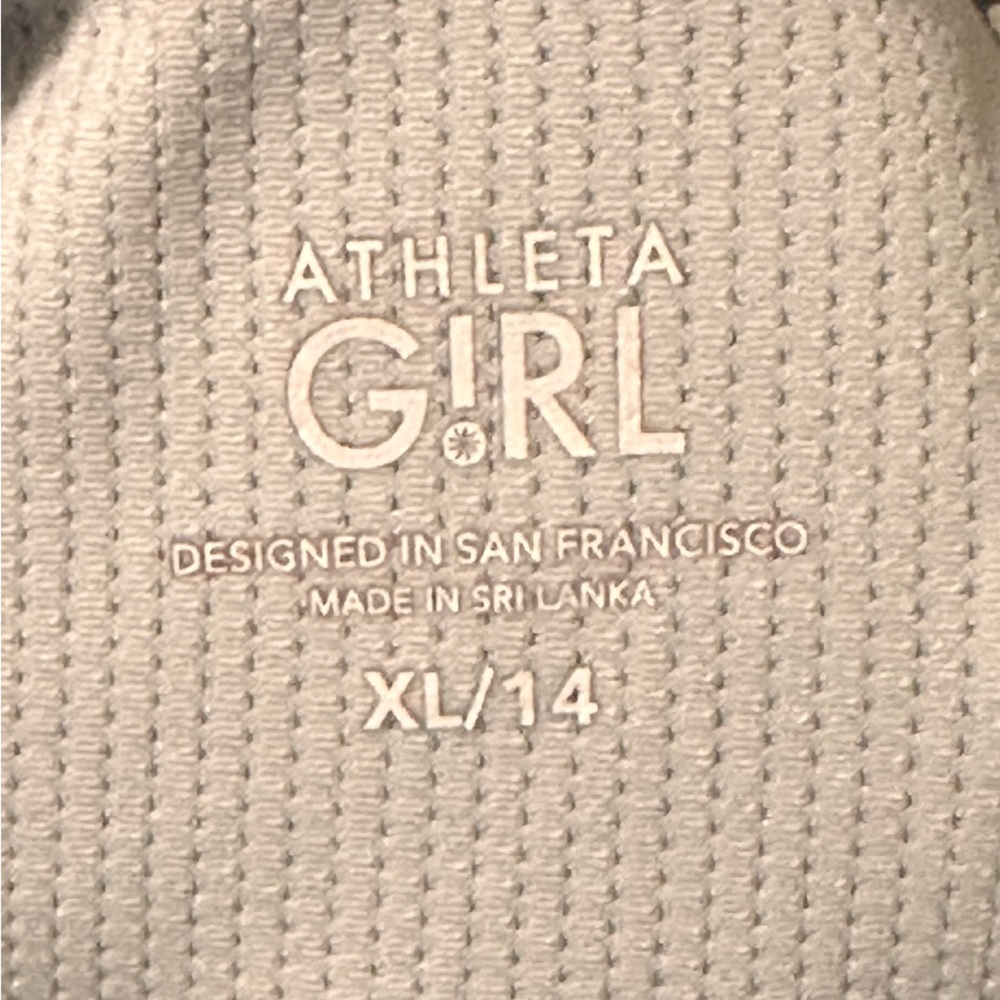 Athleta Girl Blue Gray Tie-Dye Sleeveles Sports Bra Top Sz XL - Picture 5 of 5